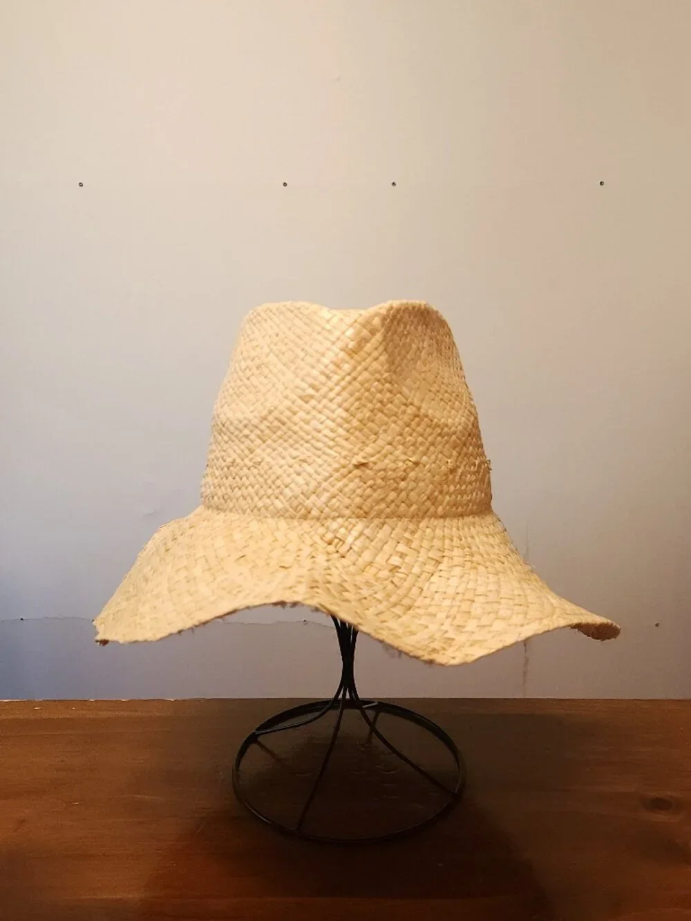 Talbots Adjustable Raffia Bow Sun Hat Cottagecore Coastal Summer Women's 0/S NWT